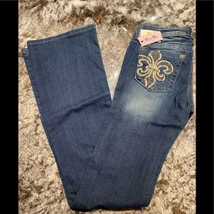 Miss Me girls boot cut jeans.